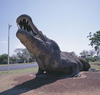 Crocodile Statue - Accommodation Port Hedland