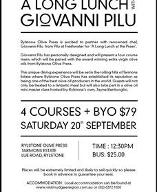 Rylstone Olive Press - Accommodation Port Hedland 6