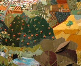 Griffith Regional Theatre Soft Sculptured Curtain - Accommodation Port Hedland 0