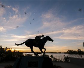 Black Caviar Statue - Accommodation Port Hedland 0