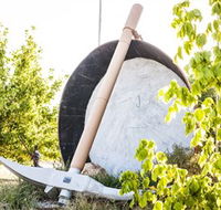 The Big Gold Pick and Pan - Accommodation Port Hedland