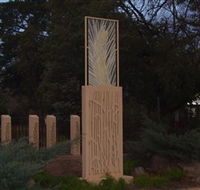 Milestones Sculptures in Cootamundra - Accommodation Port Hedland