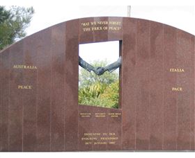 Cowra Italy Friendship Monument - Accommodation Port Hedland 0