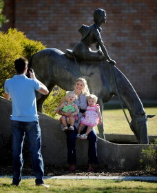 Dorothea Mackellar Memorial Statue - Accommodation Port Hedland 0