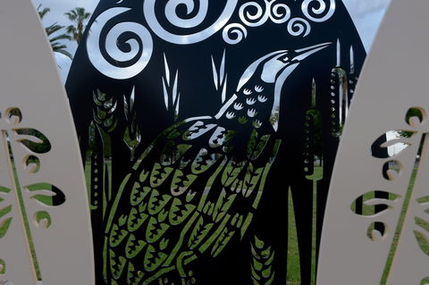 Lyrics, Landscapes And Lintels - Leeton Public Art Trail - Accommodation Port Hedland 2