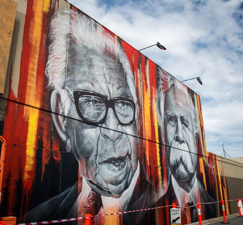 Shepparton Aboriginal Street Art Project Murals - Accommodation Port Hedland 0