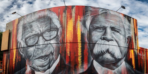 Shepparton Aboriginal Street Art Project Murals - Accommodation Port Hedland 1