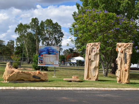 The Fossilised Forest Sculpture - Accommodation Port Hedland 0