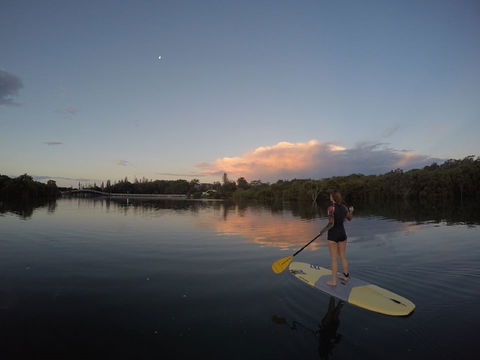 Paddleboard At Back Creek South West Rocks - Accommodation Port Hedland 1