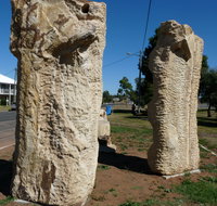 Fossilised Forrest Sculptures - Accommodation Port Hedland