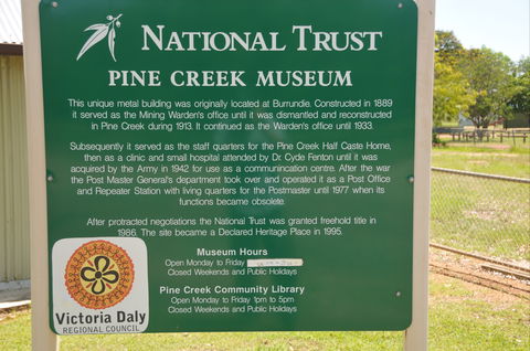 Pine Creek Post Office And Repeater Station - Accommodation Port Hedland 2