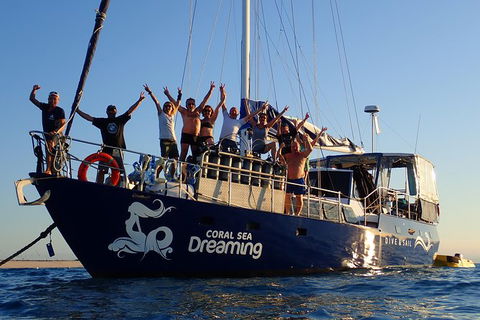 Coral Sea Dreaming: Overnight Dive, Snorkel And Sail Experience From Cairns - Accommodation Port Hedland 0