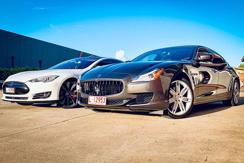 Maserati Quattroporte Limousine Transfer Cairns Airport To City - Accommodation Port Hedland 4