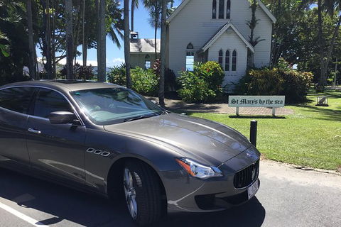 Maserati Quattroporte Limousine Transfer Cairns Airport To City - Accommodation Port Hedland 2