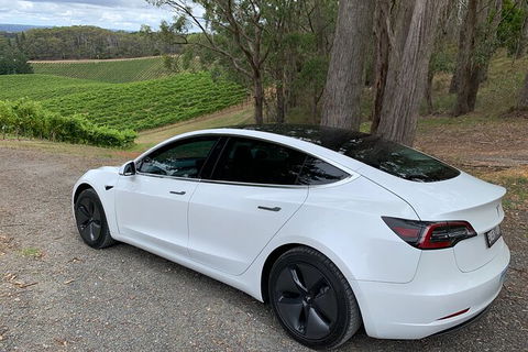 Adelaide Airport Departure Transfer In A Tesla Model3 EV - Accommodation Port Hedland 2