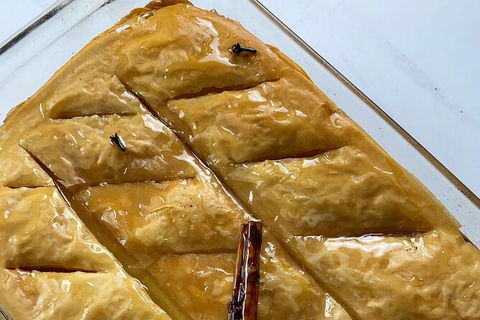 ONLINE CLASS Greek Galaktoboureko Cooking Class Melbourne - Accommodation Port Hedland 4