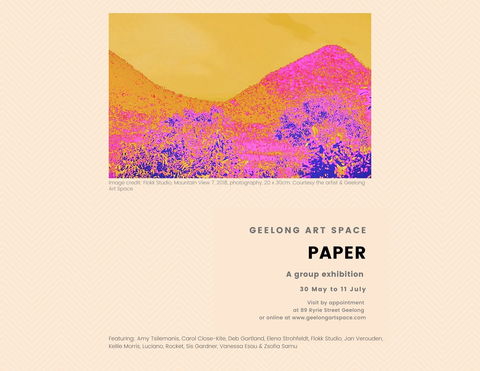 Group Exhibition - PAPER - Accommodation Port Hedland 0