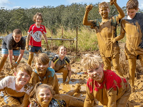 Mini Muddies Obstacle Challenge At Bunnamagoo Estate - Accommodation Port Hedland 0