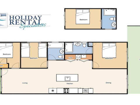 Shady Palms Modern Beach House With Studio - Accommodation Port Hedland 4