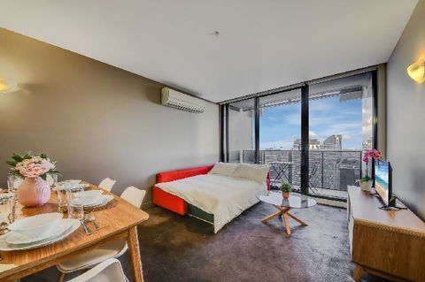 A Modern 2BR CBD Apt City Views FREE Parking - Accommodation Port Hedland 3