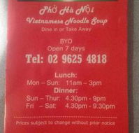 Pho Ha Noi - Accommodation Port Hedland