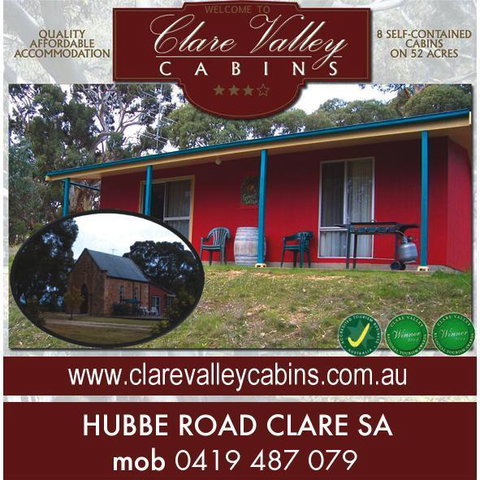 Clare Valley Cabins - Accommodation Port Hedland 36