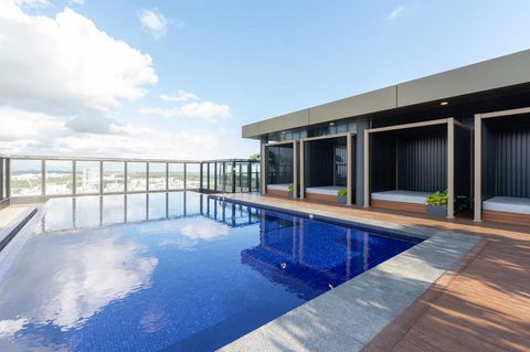 Japanese Style Waterfront Apt Wt Rooftop Pool - Accommodation Port Hedland 10