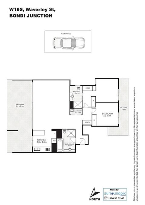 The Junction Palais - Modern And Spacious 2BR Bondi Junction Apartment Close To Everything - Accommodation Port Hedland 5