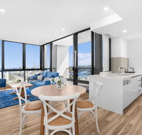 Grand Beach Views in 2-Bed Apartment With Balcony - Accommodation Port Hedland
