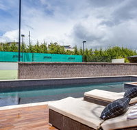 Kalina Retreat resort style tennis  pool - Accommodation Port Hedland