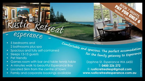 Rustic Retreat Esperance - Accommodation Port Hedland 33