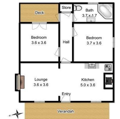 Kerrellie Cottages 2, 4 & 8 Reid Street - Accommodation Port Hedland 12