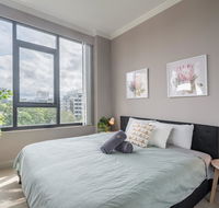 Olympic Park near Qudos Bank Arena King Bed 1BR 1Bath Sleeps 6 Air-cond parking - Accommodation Port Hedland