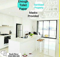 Stylish Liverpool 2Bed 2Bath Apartment -Skyline Views -Masks Provided - Accommodation Port Hedland