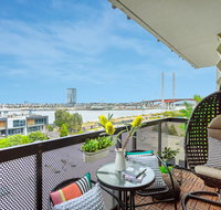 Water views Lovely 2BRs free tram zone close to everything - Accommodation Port Hedland