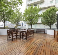 of SouthbankLight filled apartmentHUGE private terrace with city viewsParkingPoolGymWiFi - Accommodation Port Hedland