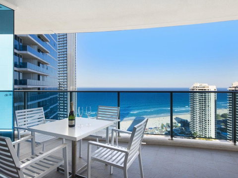 2 Bedroom Ocean View 27 Floors Above H-Residences - Accommodation Port Hedland 0