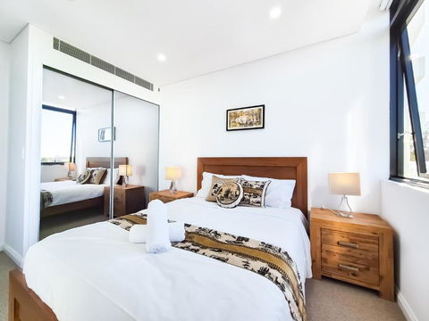 Relaxing 1BR W Pools & SPA, Gym In Olympic Park - Accommodation Port Hedland 0