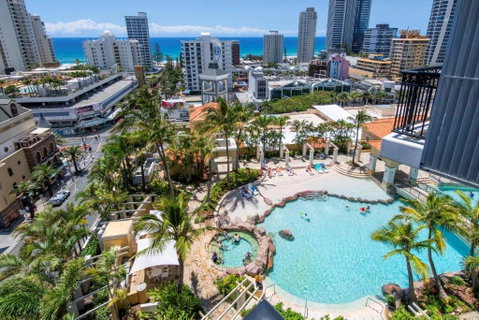 Resort Style Chevron Apartments Surfers Paradise By Gold Coast Travels - Accommodation Port Hedland 0