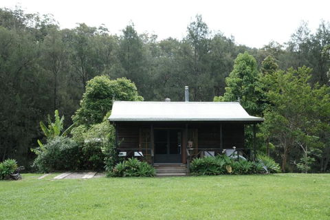 Romantic Wooden Nature Cabin Overlooking Forest & Crystal Clear River - Accommodation Port Hedland 0
