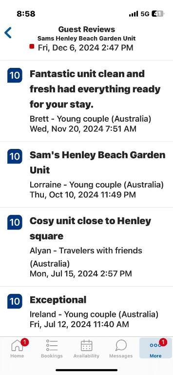 Sams Henley Beach Garden Unit - Accommodation Port Hedland 3