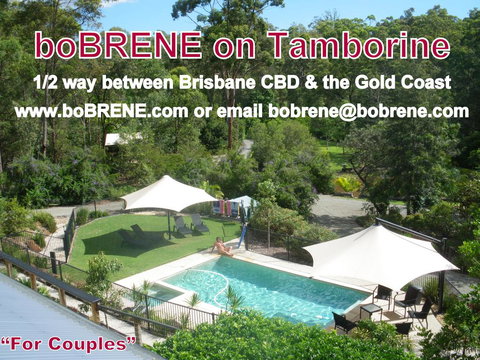 BoBRENE On Tamborine Nude Retreat - Quaint Cottage - Accommodation Port Hedland 0