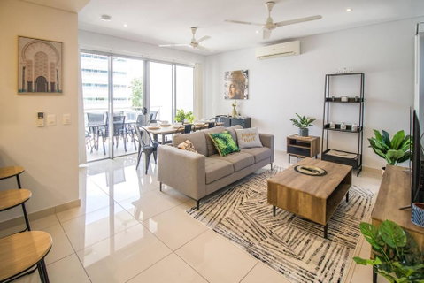 ZEN CENTRAL CBD - Affordable 3-Bdrm Apt In The Heart Of Darwin City - Accommodation Port Hedland 1