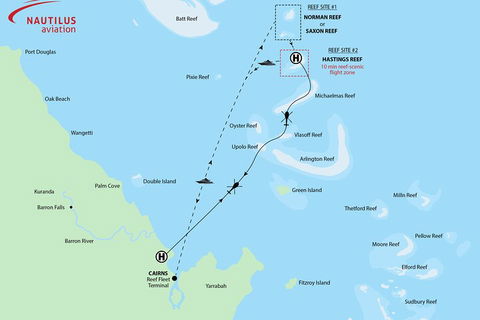 Great Barrier Reef Scenic Helicopter Tour And Cruise From Cairns - Accommodation Port Hedland 4