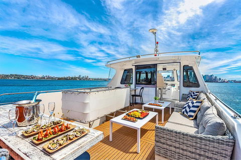 Vivid 90-Minute Sydney Harbour Intimate Catamaran Cruise With Canapes - Accommodation Port Hedland 4