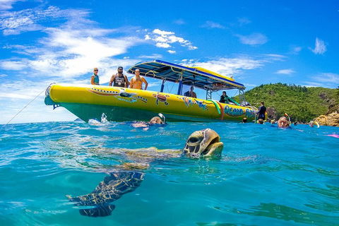 Great Barrier Reef Scenic Flight And Ocean Rafting Whitehaven Beach Day Trip - Accommodation Port Hedland 1