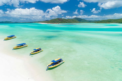 Great Barrier Reef Scenic Flight And Ocean Rafting Whitehaven Beach Day Trip - Accommodation Port Hedland 2