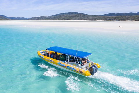 Great Barrier Reef Scenic Flight And Ocean Rafting Whitehaven Beach Day Trip - Accommodation Port Hedland 5