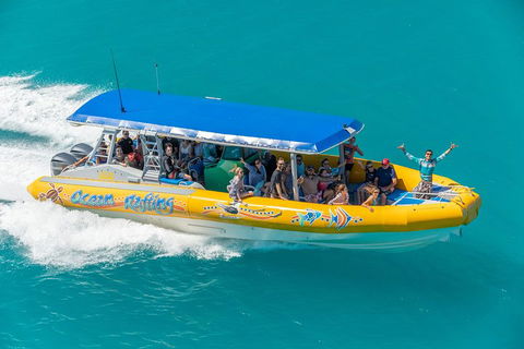Ocean Rafting Tour To Whitehaven Beach, Hill Inlet Lookout & Top Snorkel Spots - Accommodation Port Hedland 2