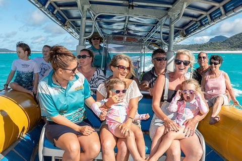 Ocean Rafting Tour To Whitehaven Beach, Hill Inlet Lookout & Top Snorkel Spots - Accommodation Port Hedland 3